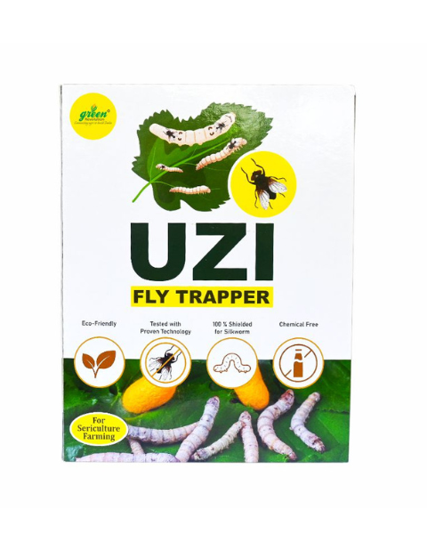 UZI Fly Trapper for sericulture farming used to control Uzi Flies - Traps