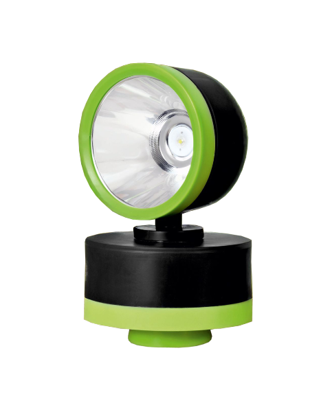 Radhe Agri 360° Rotating Single Face Light with 5200mAh Rechargeable Battery Torch