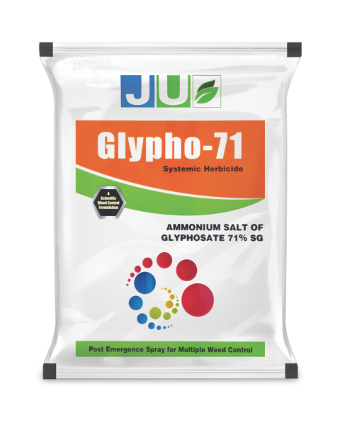 JU Agri Glypho-71 (Glyphosate 71% SG) Herbicides