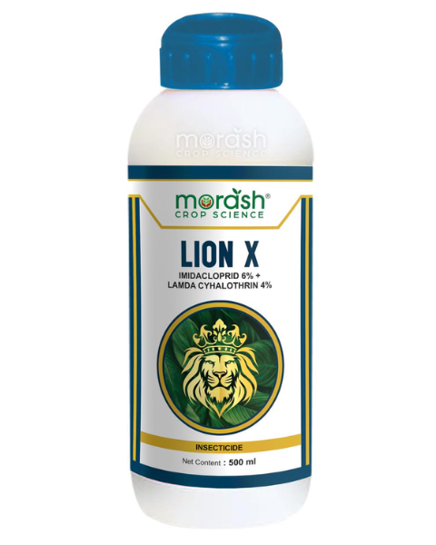 MORASH LION X (IMIDACLORIPD 6% + LAMBDA CYHALOTHRIN 4% SL) Insecticides