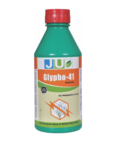 JU Agri Glypho-41 (Glyphosate 41% SL) Herbicides