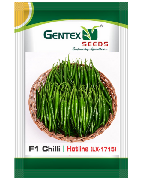 Gentex F1 Hybrid Hotline (LX-1715) Chilli Seeds