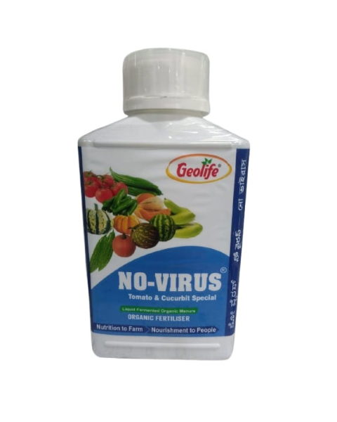 Geolife No-Virus – Plant Immunity Booster for Tomato & Cucurbit Crops