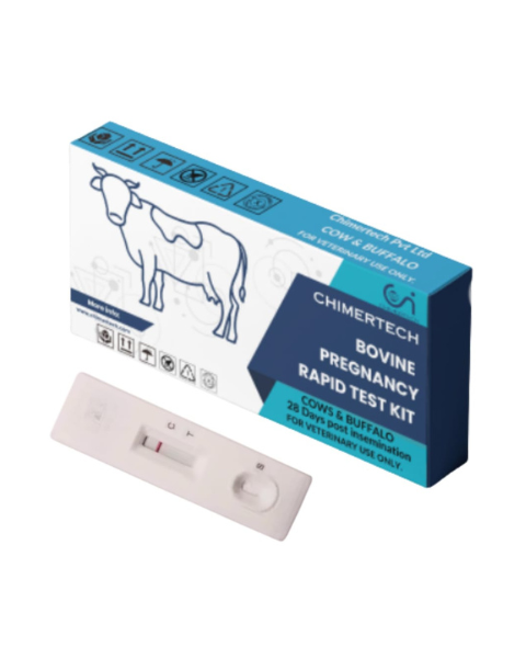 Chimertech PregKine Bovine Pregnancy Rapid Test Pregnancy Detection Kit