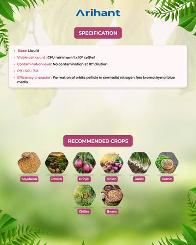 ARIHANT NITROFIX - Bio Fertilizer