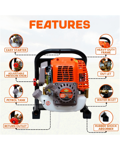 Pad Corp Portable Angel Shakti 4 Stroke Petrol Engine-36CC