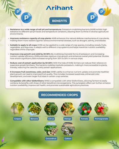 ARIHANT POTAGRIP - Bio Fertilizers