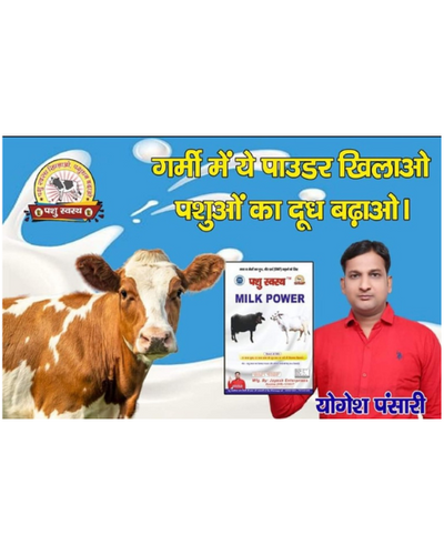 PASHU SVASTH Milk Power (Boost Milk Naturally) Feed Supplements