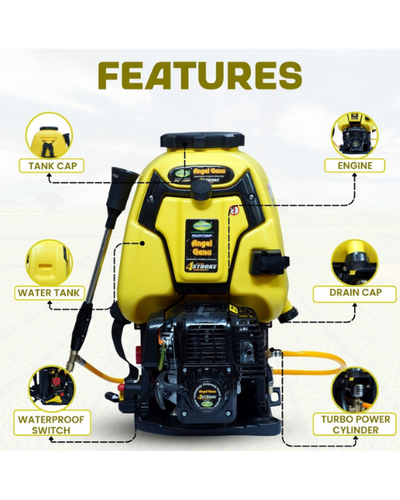 Pad Corp Angel Ganu 36CC-4 Stroke Petrol Power Sprayer