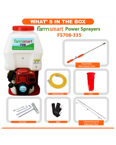Farmsmart GX 35 4 Stroke Power Sprayer with Heavy Brass pump - Sprayers