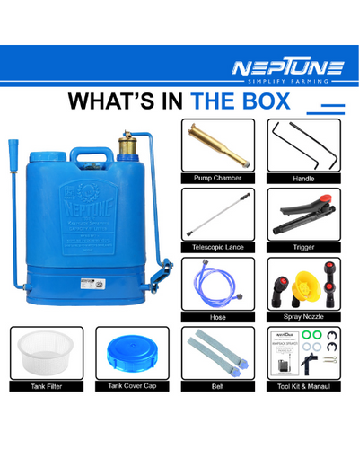 Neptune Hariyali-10 Knapsack Hand Operated Sprayers