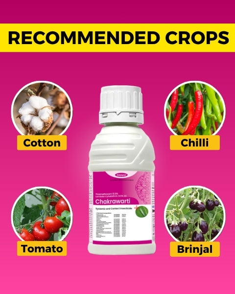 Katyayani Chakrawarti (Thiamethoxam 12.6% + Lambda Cyhalothrin 9.5% ZC) Insecticide