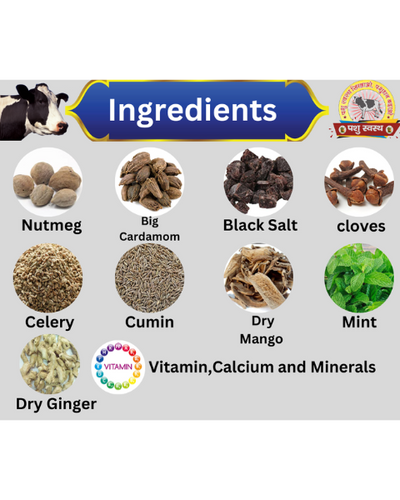 Pashu Svasth PSF Gold FANKI – Herbal Remedy for Animal Health Feed Supplements