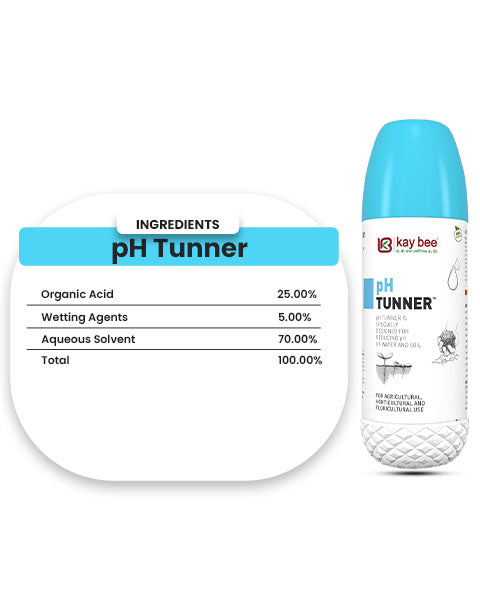 PH TUNNER ( CONTROLS OPTIMAL PH LEVELS)