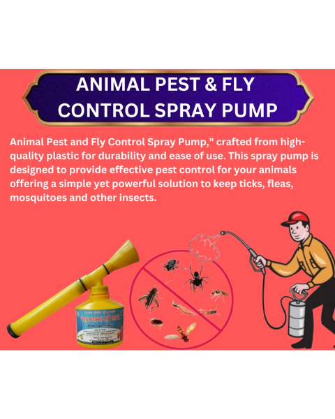 PASHU SVASTH Spray Pump (Animal Fly & Pest Control Set for Livestock | Easy-to-Use Manual Sprayer) Sprayers