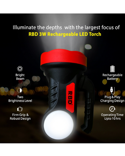 RBD TORCH chowkidar 2.0 Torch