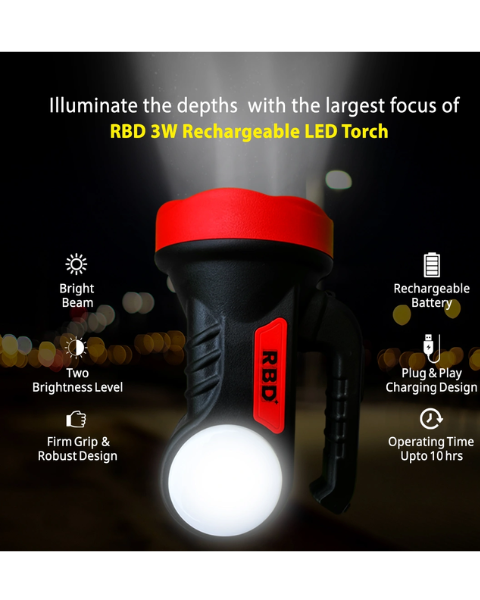 RBD TORCH chowkidar 2.0 Torch