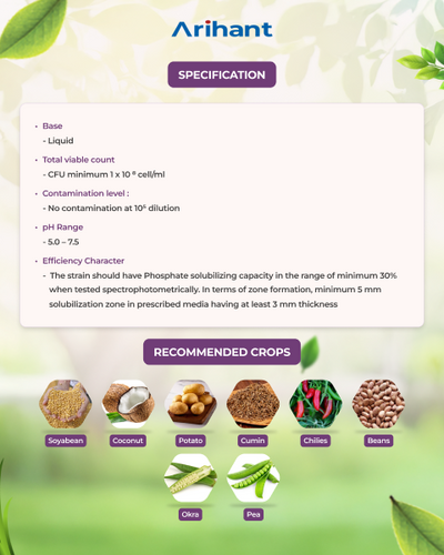 ARIHANT PHOSFILL - Bio Fertilizer