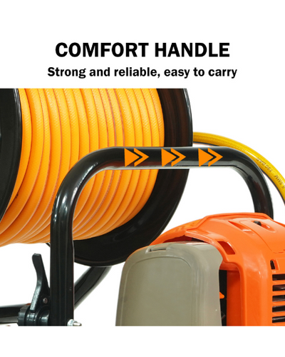 Neptune NPW-768-WH 4-Stroke Portable Power Sprayer | 35CC Petrol Engine | 50 Meter High Pressure Pipe | Hose Reel & Spray Gun - Sprayers