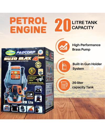 Pad Corp Suzo Max-4 Stroke Petrol Operated Power Sprayer