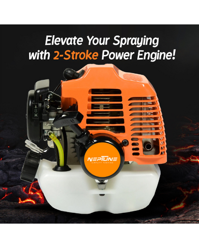 Neptune PW-768A 2-Stroke Portable Power Sprayer | 26CC Petrol Engine