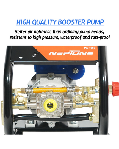 Neptune PW-769 E 1100W Electric Portable Power Pressure Sprayer Pump with Brass Made High Pressure Pump - Sprayers