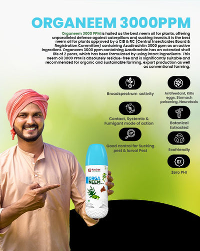 ऑर्र्गानीम 3000 PPM (जैविक कीटनाशक)