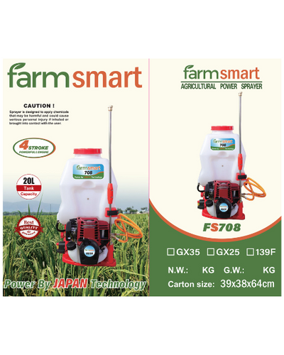 Farmsmart GX 35 4 Stroke Orignal Bigdint carbuorator Power Spray - Sprayers