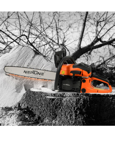 Neptune CS-58M Heavy Duty 58CC Powerful Magnesium Body 2 Stroke Petrol Chain Saw with 22inch Blade - Chainsaw