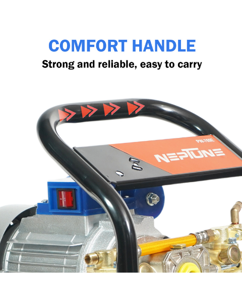 Neptune PW-769 E 1100W Electric Portable Power Pressure Sprayer Pump with Brass Made High Pressure Pump - Sprayers