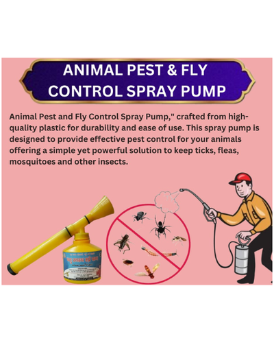 PASHU SVASTH Spray Pump (Animal Fly & Pest Control Set for Livestock | Easy-to-Use Manual Sprayer) Sprayers