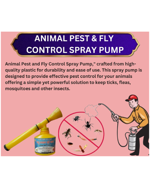 PASHU SVASTH Spray Pump (Animal Fly & Pest Control Set for Livestock | Easy-to-Use Manual Sprayer) Sprayers