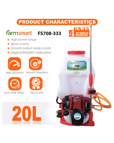 Farmsmart GX 35 4 Stroke Orignal Bigdint carbuorator Power Spray - Sprayers