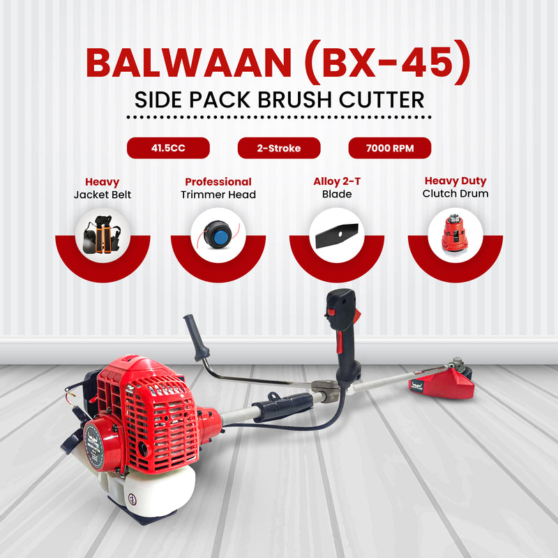 BALWAAN BX-45 SIDE PACK BRUSH CUTTER