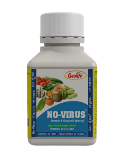 Geolife No-Virus Tomato & Cucurbit Special®, Improves Immunity & Yield, 100% Natural & Residue-Free |Organic Fertilizers