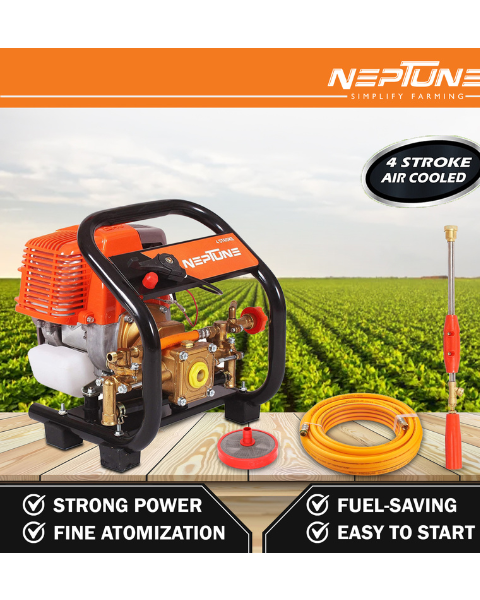 Neptune PW-768B 4-Stroke Portable Power Sprayer | 31CC Petrol Engine