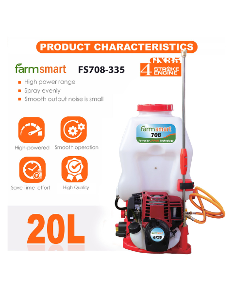 Farmsmart GX 35 4 Stroke Power Sprayer with Heavy Brass pump - Sprayers