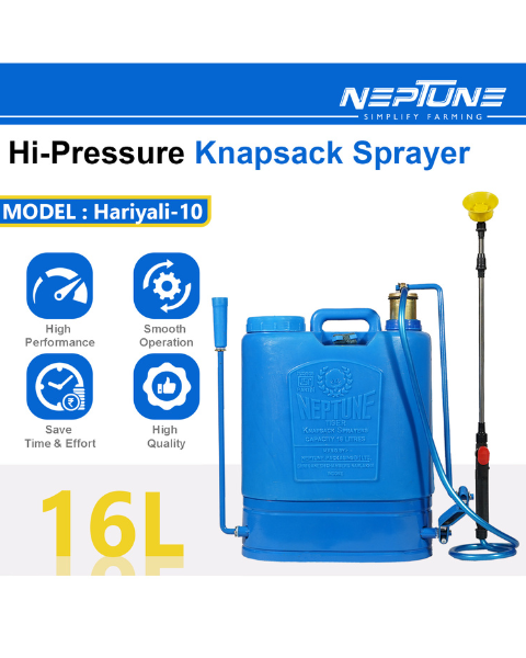 Neptune Hariyali-10 Knapsack Hand Operated Sprayers