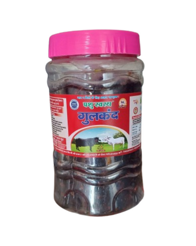 PASHU SVASTH (Gulkand Rose Infused) increase Milk, Cools Stomachs for Happy Cattle Feed Supplements
