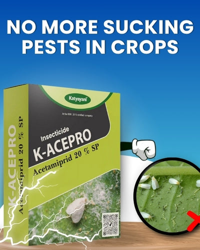 Katyayani K-Acepro (Acetamiprid 20% SP) - Insecticides