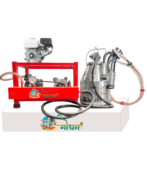 GODHAN GS 350 OIL MILKING MACHINE WITH ENGINE