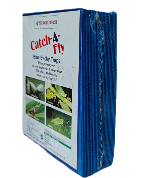 SK AGROTECH BLUE STICKY INSECT TRAP 6 X 8 INCH