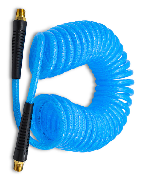 ZEPHYR AVAGARD PREMIUM BRAIDED RECOIL AIR HOSE WITH FITTINGS