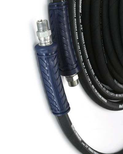 ZEPHYR BLUSHIELD KEVLAR-BRAIDED PRESSURE WASHER RUBBER HOSE 06MM×10 MTR WITH FITTINGS