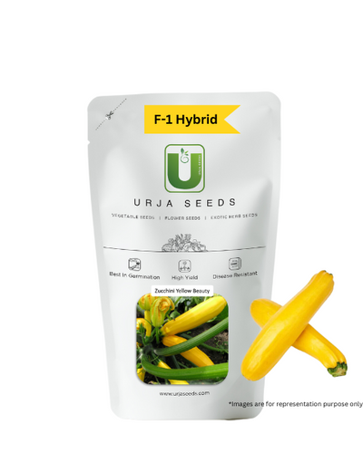 URJA YELLOW HYBRID - ZUCCHINI F-1 HYBRID SEEDS