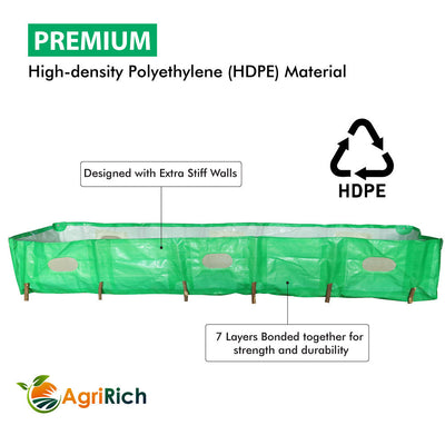 KOHINOOR AGRIRICH VERMI COMPOST BED FOR ORGANIC AGRICULTURE (GREEN)