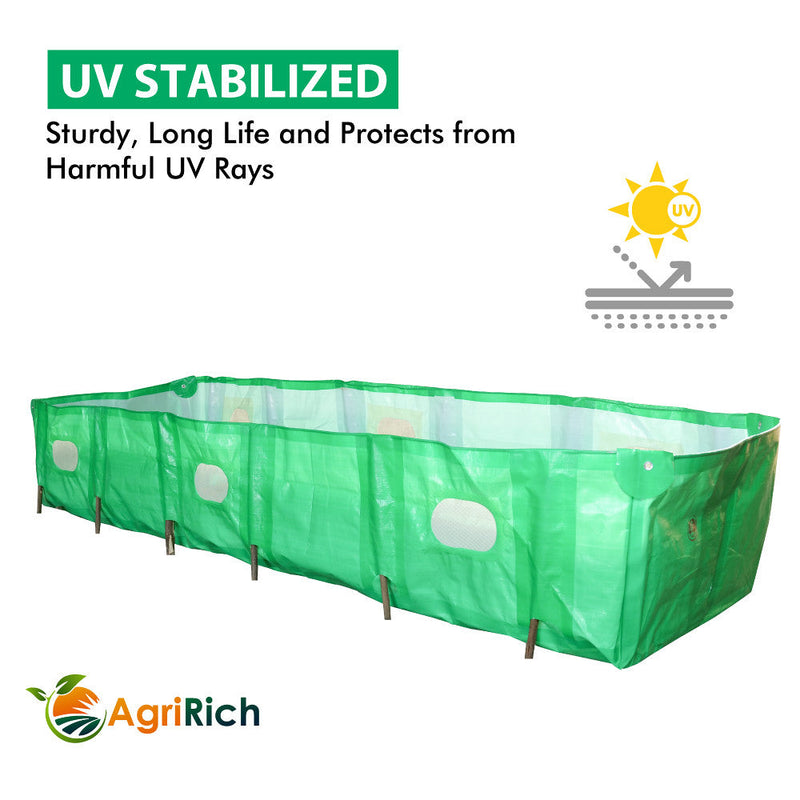 KOHINOOR AGRIRICH VERMI COMPOST BED FOR ORGANIC AGRICULTURE (GREEN)