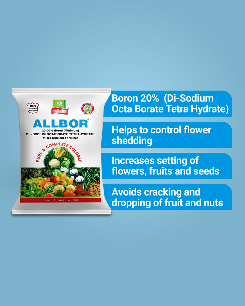 Allbor - 20% Boron (Minimum) Multi Micronutrient Fertilizer