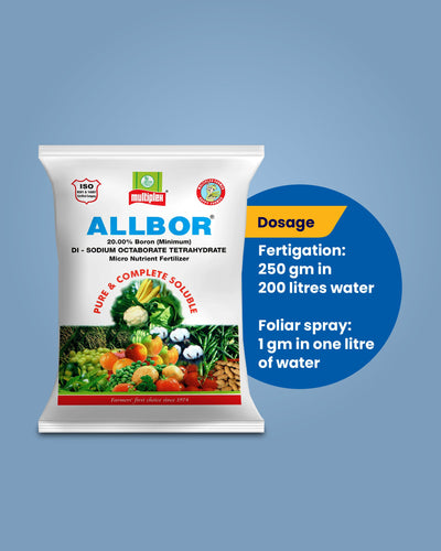 Allbor - 20% Boron (Minimum) Multi Micronutrient Fertilizer