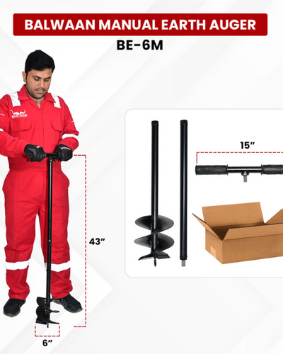 Balwaan BE-6M Manual Earth Auger